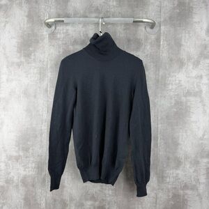 🚩steal authentic Dolce & Gabbana Men's Dark Turtleneck Sweater